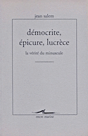 Démocrite, Epicure, Lucrèce